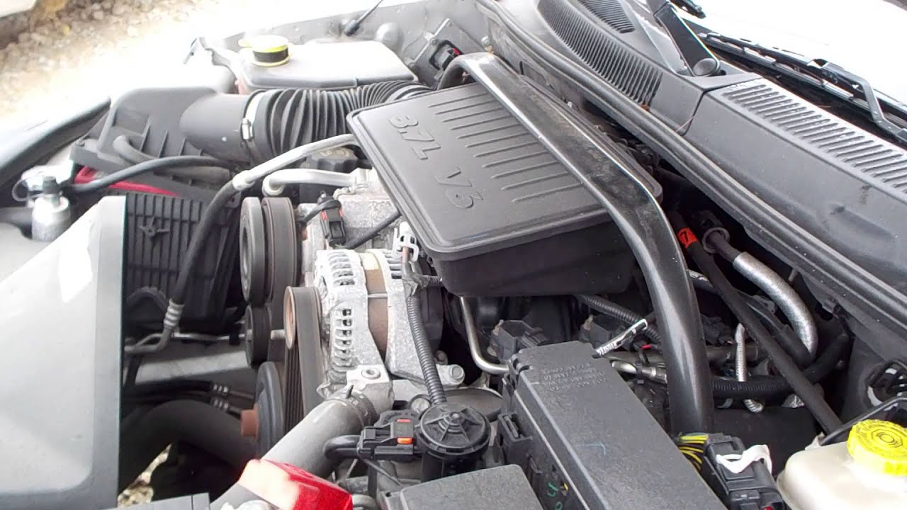 8453 2007 JEEP GRAND CHEROKEE 3.7L 100K MILES - YouTube