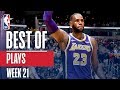 NBA's Best Plays | Week 21