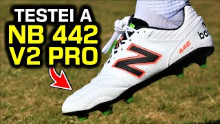 A OBRA-PRIMA da New Balance 😍 - Teste chuteira campo New Balance 442 V2 Pro FG