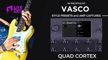 Vasco Rossi style QUAD CORTEX Guitar presets + amp captures Liveplayrock #liveplayrock #quadcortex