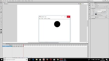 BOUNCING BALL ANIMATION IN FLASH (EASY AND SIMPLE)