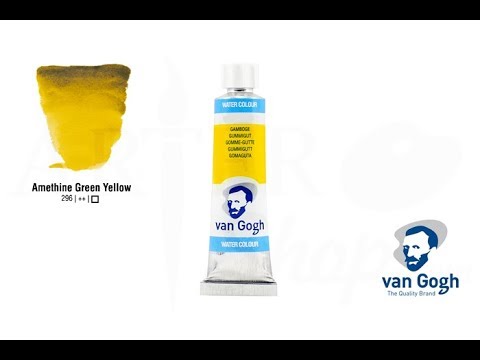 Акварель Van Gogh туба 10 мл, Зелено-желтый аметин №296 | ArterShop