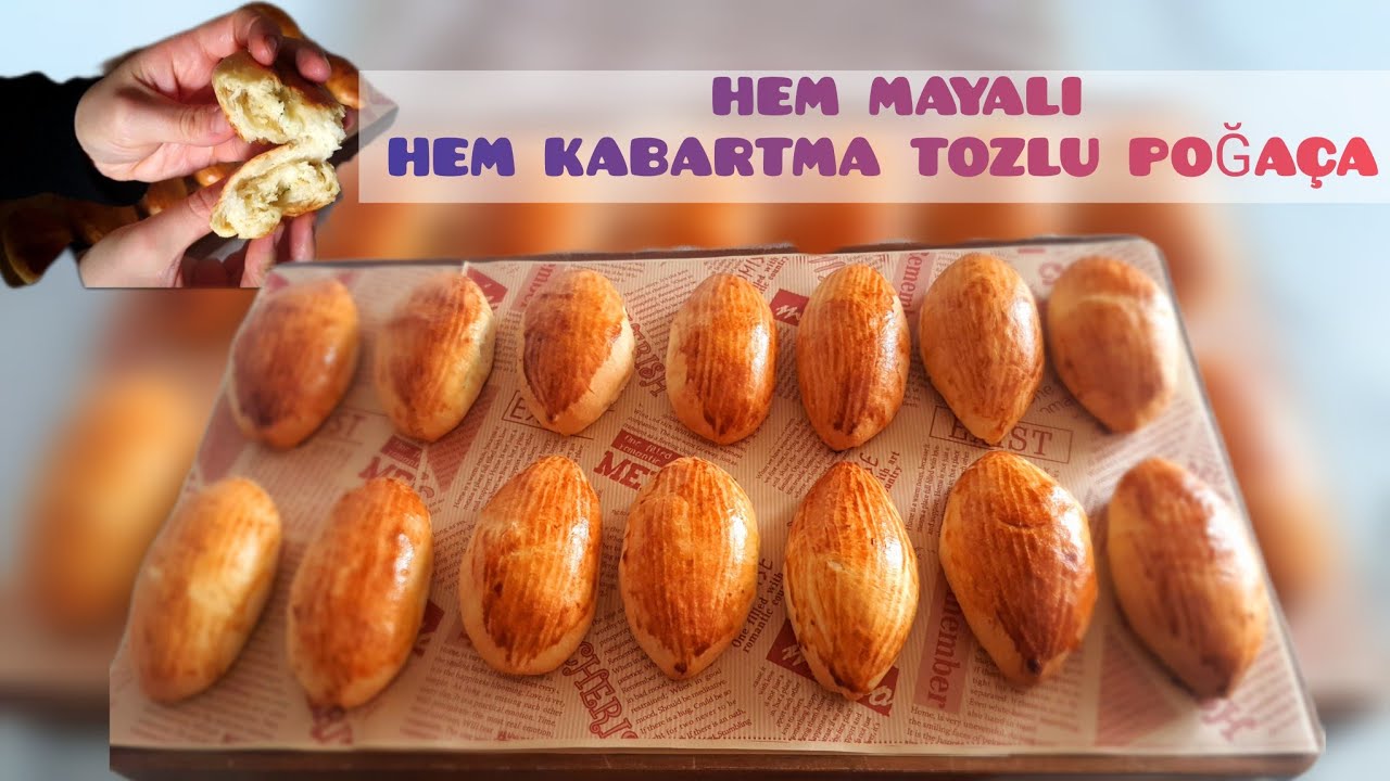 BU POĞAÇANIN SIRRI HAMURUNDA❗HEM MAYALI HEM KABARTMA TOZLU PRATİK POĞAÇA✅💯