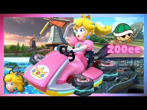 ♡Mario Kart 8 Deluxe - 200cc Shell Cup (Peach Gameplay)♡