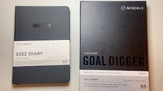 MiGoals 2022 Diary and Goal Digger Flip Through