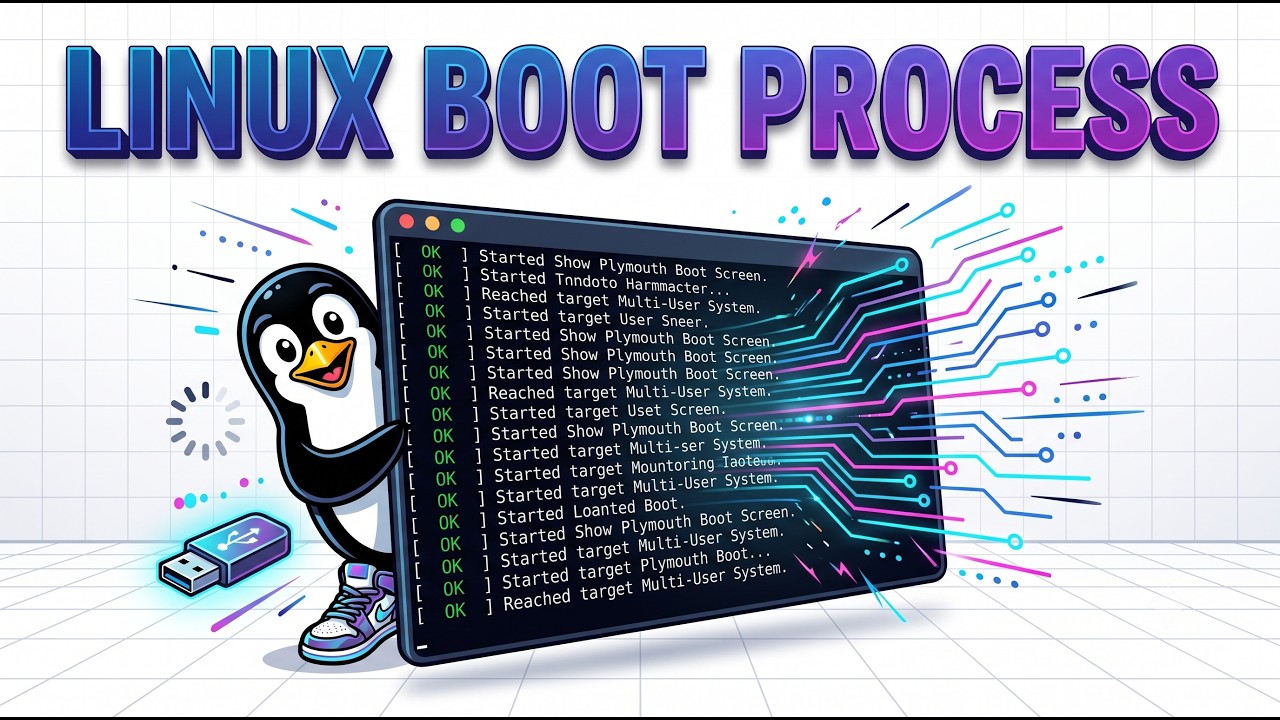 Linux Boot Process Explained | #ubuntu #debian #archlinux #fedora # ...