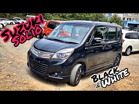 Обзор Suzuki Solio Black&White!!!2015 г. 1200сс. Только из Японии!!!