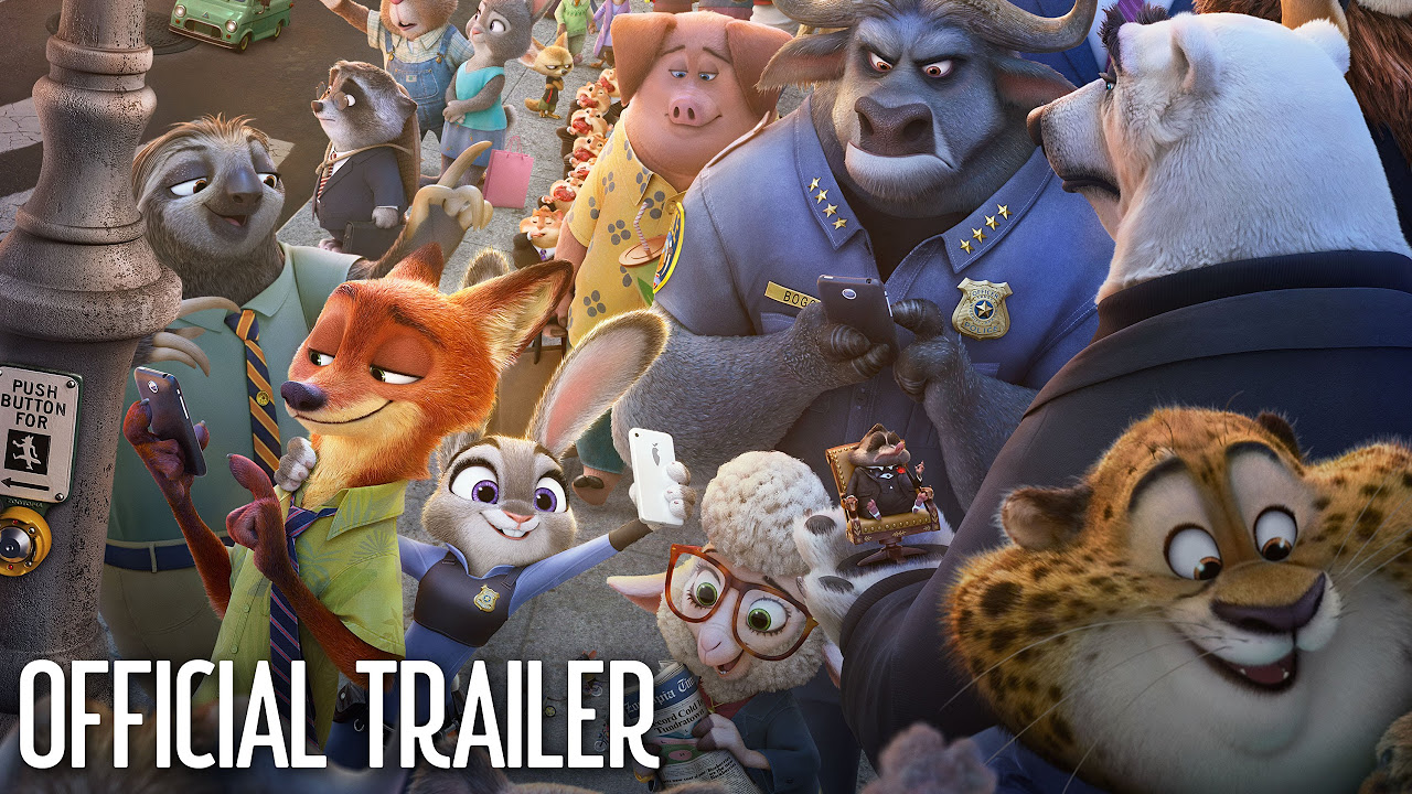 zootopia ตัวละคร  New Update  Zootopia Official US Trailer #2