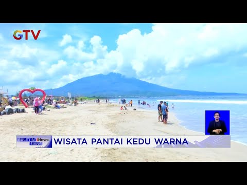 Keindahan Pantai Kedu Warna di Lampung #BuletiniNewsSiang 22/05