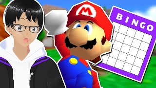 I was not ready for Super Mario 64 Bingo  vs @Garrulous64