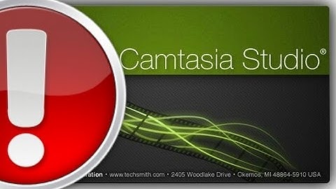 How to FIX camtasia: "Cannot Load File, Unsupported media format or Codec Not found"? |SOLVED|
