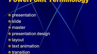 POWERPOINT TERMINOLOGIES screenshot 4