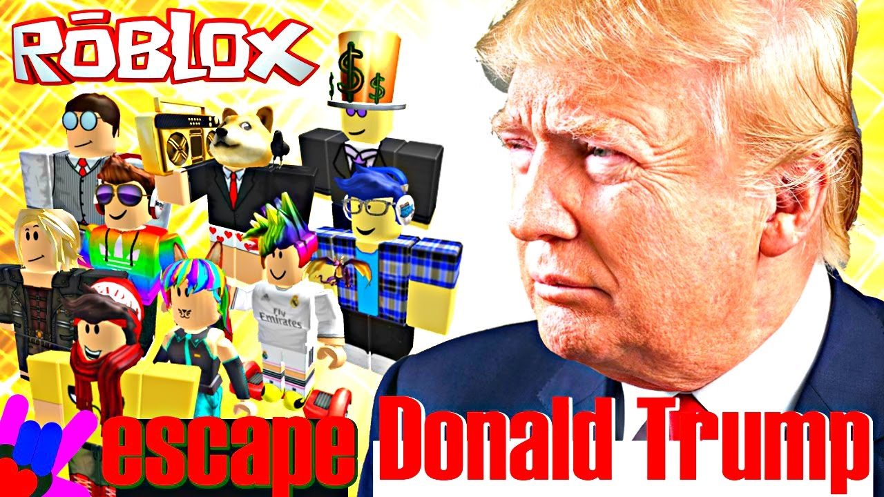 Roblox Gameplay Escape Donald Trump And Make America Great Again Episode 1 Fabu Rocks Youtube - make america great again roblox