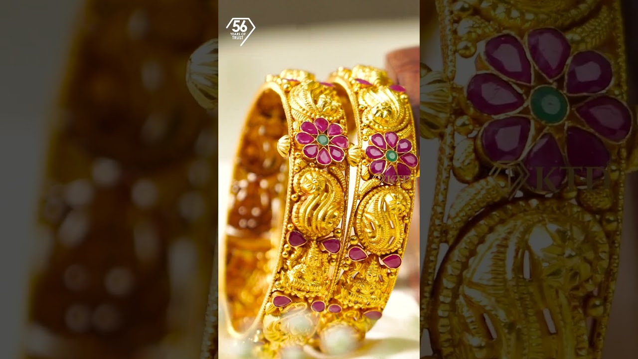 Nakshi Bangle Collection from Nataraj Jewellery Mart, Tenali and Chirala, Andhra Pradesh.