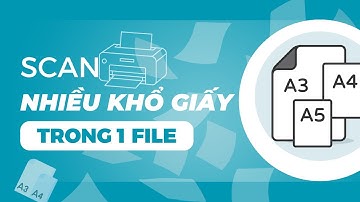 Cách Scan nhiều khổ giấy thành 1 file trên máy Photocopy Ricoh nhanh chóng