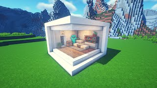Minecraft Как построить небольшой современный дом - Строит Minecraft