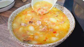 Better than potato soup! Delicious soup with gnocchi! A quick recipe for every day!