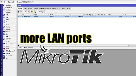 How to bridge all Lan on Mikrotik router