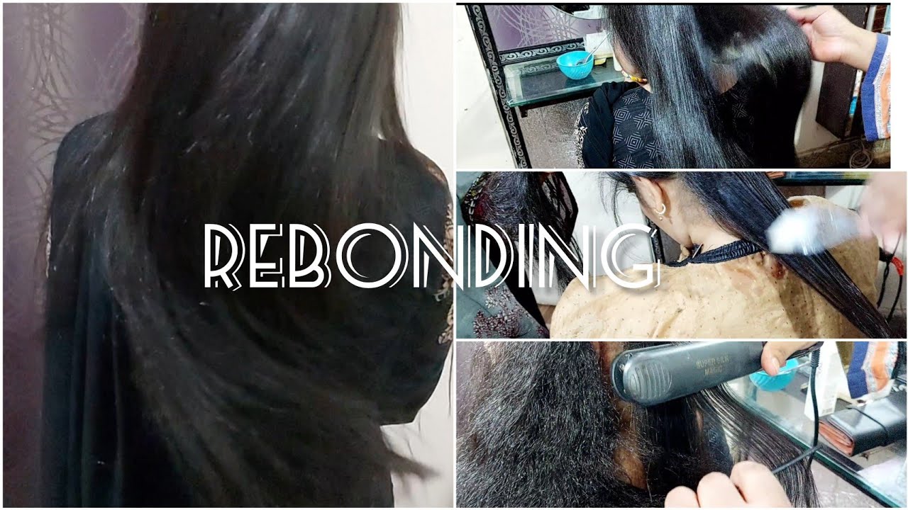 Rebonding Hair Straightening Permanent How to Rebonding straight