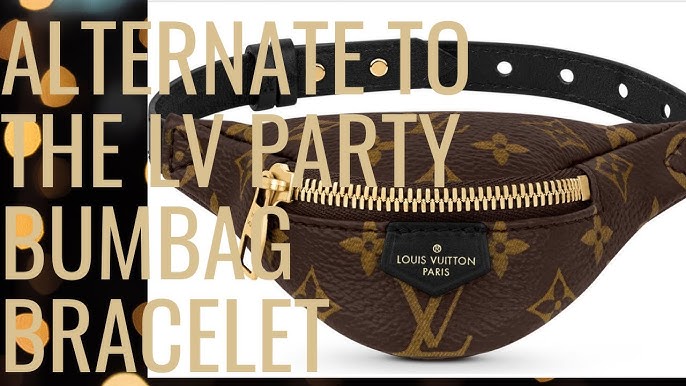 Louis Vuitton Party Bumbag Bracelet Monogram Canvas Brown 920873