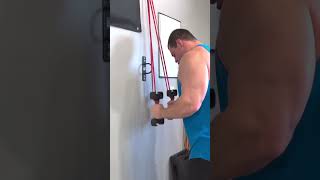 3 Ways To Setup Tricep Pushdowns! 🔥💪 #bandworkouts #tricepsworkout #tricepexercises