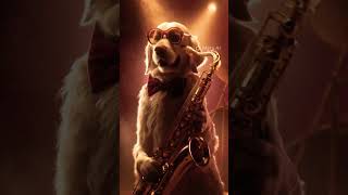 This Dog🐕Is Playing A Saxophone 🎷 #youtubeshorts #metaai