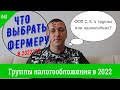 041. Группа налогов в 2022 году: Какую выбрать?