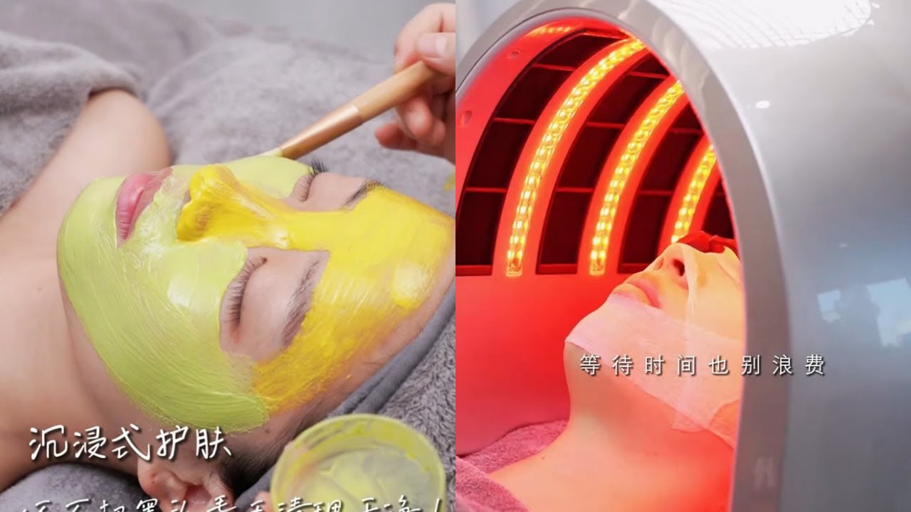 Korean Face Massage Spa Very Satisfying and Relaxing Compilation