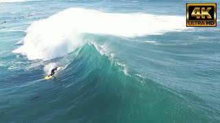 BIG WAVE SURF FILMING | Drone vs 135x zoom - 2022-09-20  #downsouth #bigwave #bergensee