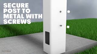 How to Install a Post Tower