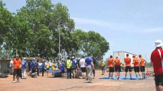 Tennant Creek Control Stop - World Solar Challenge 2011