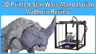 3D Printed Star Wars The Mandalorian Mudhorn Review (Desert-Octopus File)