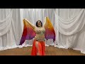 Miss thea bellydance with veil improvisation to original music