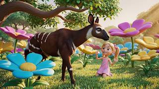 Cinco Pequenos Ocápis Trotam, Trotam, Trotam Canções Infantis E Rimas Para Crianças