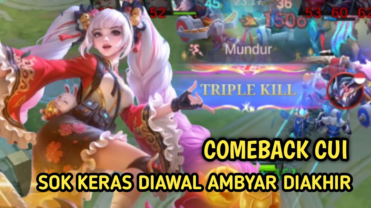 SOK KERAS MUSUHNYA, GILIRAN DI GAS MALAH AMBYAR WKWK | BUILD TERBAIK LAYLA - MOBILE LEGENDS