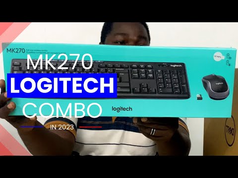 "Logitech MK270 Wireless Keyboard and Mouse Combo Unboxing: Wireless Efficiency!"