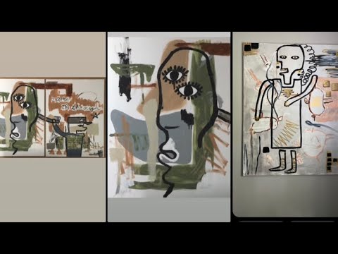 Art inspired by Basquiat - YouTube