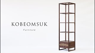 Kobeomsuk furniture  Four side shelves  Korean traditional furniture