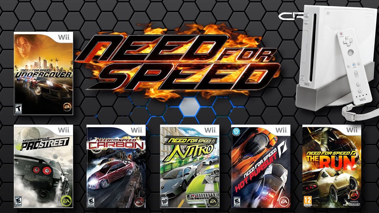 Todos los Need For Speed para Nintendo Wii - YouTube