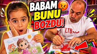 İnci̇ Emrah Boyama Yapiyor Li̇m Daha Güzel Boyama Yapacak Ödüllü Yarişma‼️