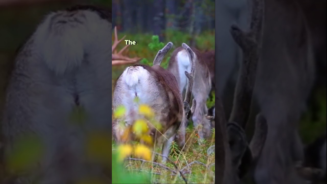 Epic Reindeer Migration Journey ❄️ 