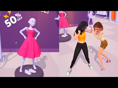 GIRL FIGHT All Levels Gameplay Walkthrough (Android,iOS)