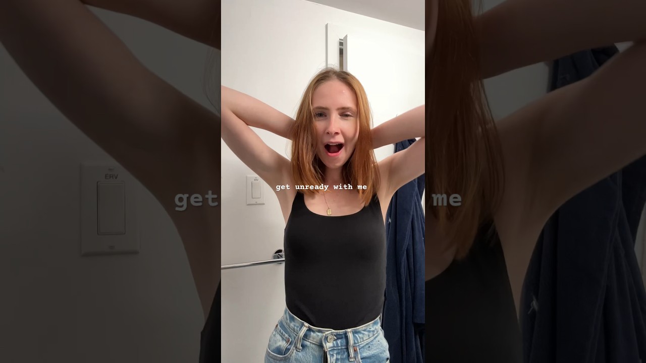 get unready with me! 