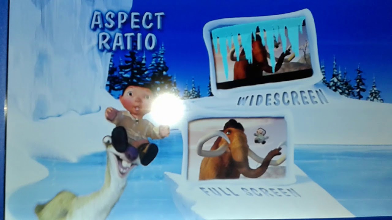 Opening Ice Age 02 Dvd Youtube
