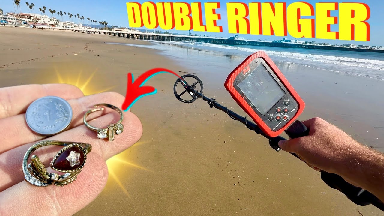 На этом пляже в Санта-Круз были кольца и другие вещи!