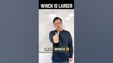Which is larger? 1.005^200 vs. 2