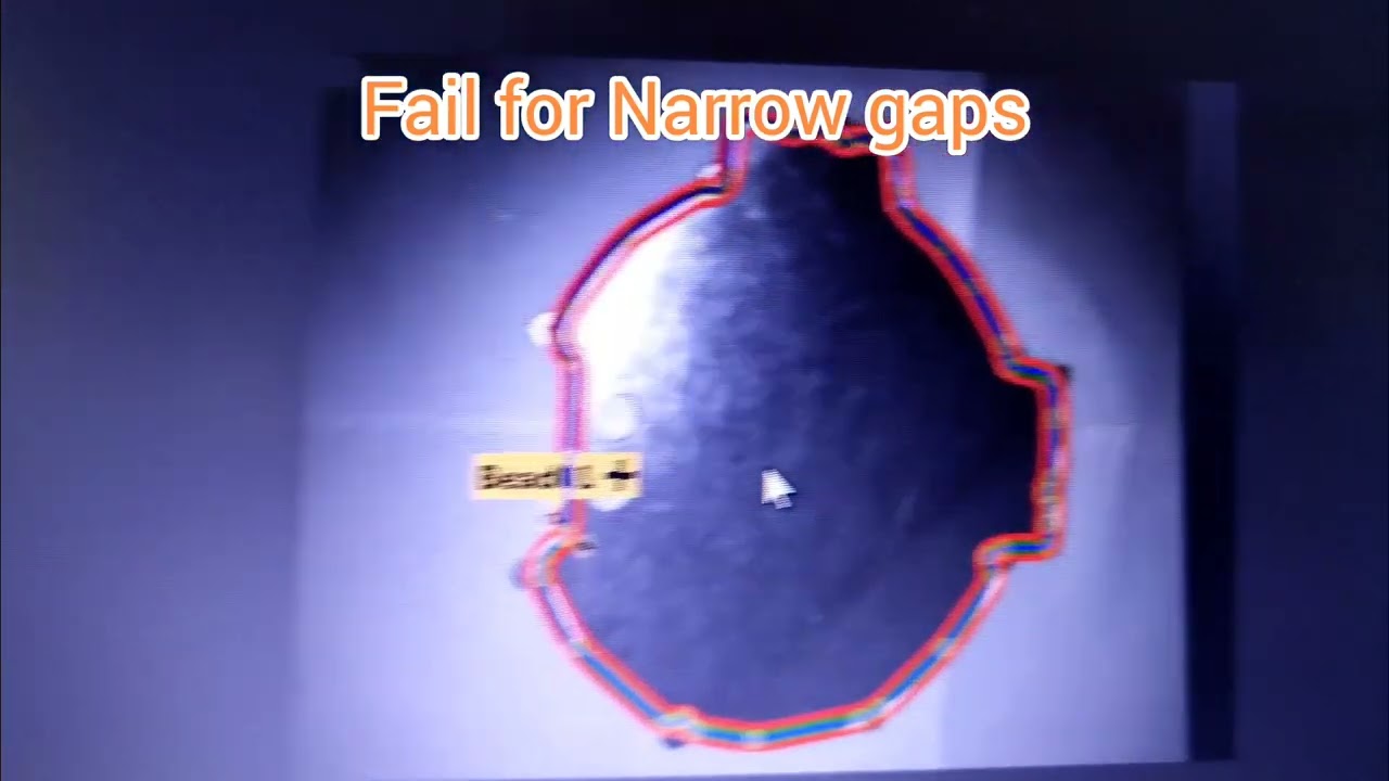 Checking sealant bead with banner vision camera