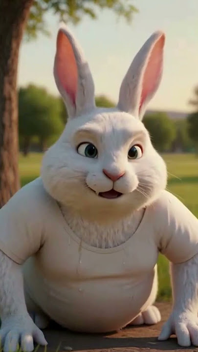 The Proud Fit Bunny | 5s Pixar-Style Motivation,  Pixar style, 3d animation, bunny workout,