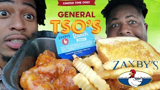 Paying for the person behind us (Zaxby's General Tso Review)
