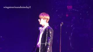 170402 BTS anaheim day2 V taehyung  solo
